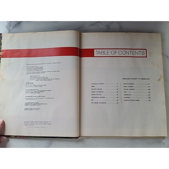 Women's Day Encyclopedia Cookery HAW/JAM 11, FAIR CONDITION - Picture 3 of 10